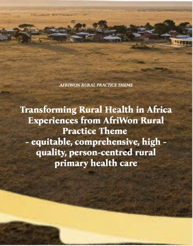 AfriWON Rural Practice Theme newsletter cover